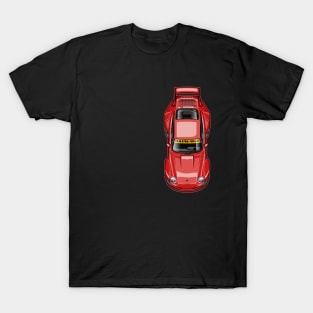 RWB 993 Solid Color Red T-Shirt